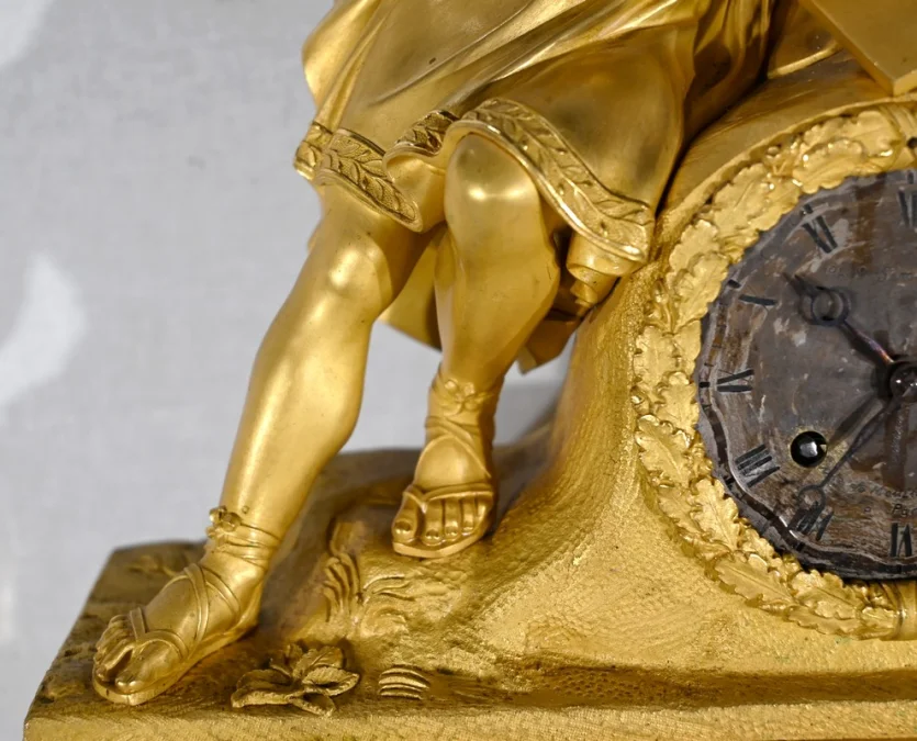 GILT BRONZE CLOCK