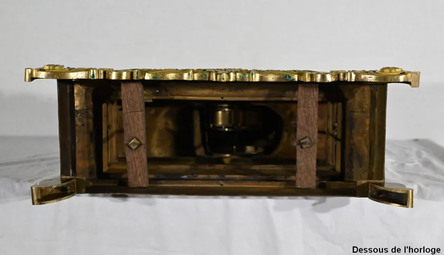 GILT BRONZE CLOCK