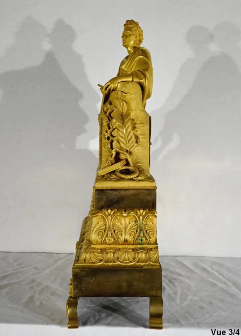 GILT BRONZE CLOCK
