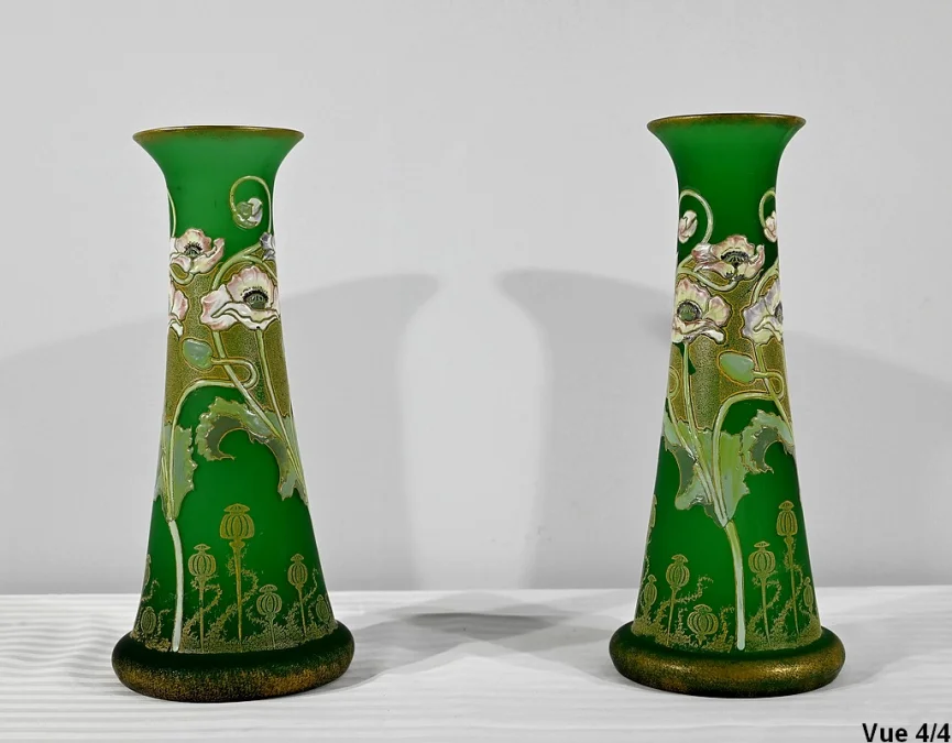 PAAR JUGENDSTIL-VASEN