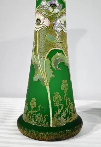 PAIR OF ART NOUVEAU PERIOD VASES