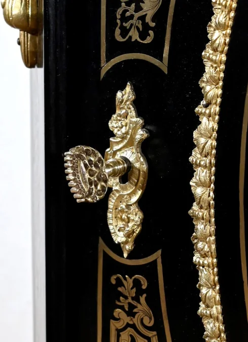 Meuble d’Appui en Poirier Noirci, époque Napoléon III – Milieu XIXe