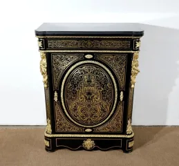 Meuble d’Appui en Poirier Noirci, époque Napoléon III – Milieu XIXe