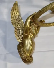 PAIR OF CANDLE WALL LIGHTS