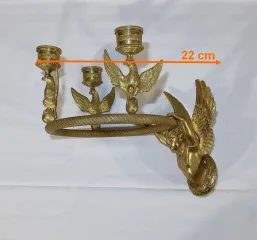 PAIR OF CANDLE WALL LIGHTS