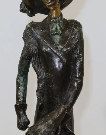 BRONZE STATUETTE after D. CHIPARUS