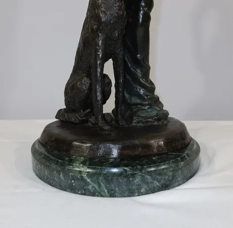 BRONZE STATUETTE after D. CHIPARUS