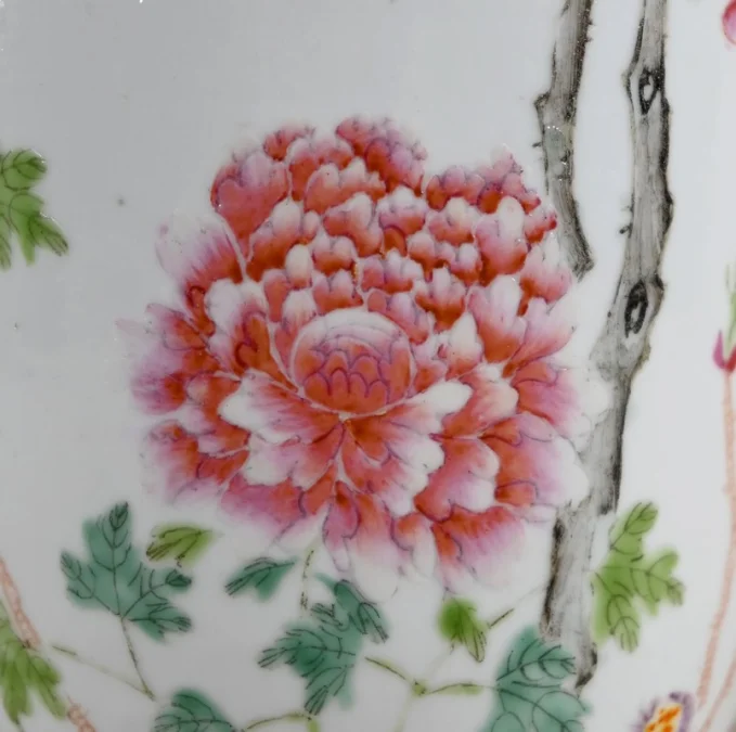 Vase en Porcelaine, Chine – Fin XIXe