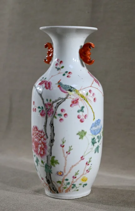 Vase en Porcelaine, Chine – Fin XIXe