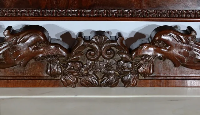 FRANSE RESTAURATIEPERIODE KAPTAFEL