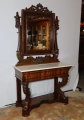 FRANZÖSISCHER RESTAURATIONSZEIT-SCHNEIDETISCH