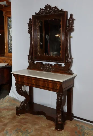 FRANSE RESTAURATIEPERIODE KAPTAFEL