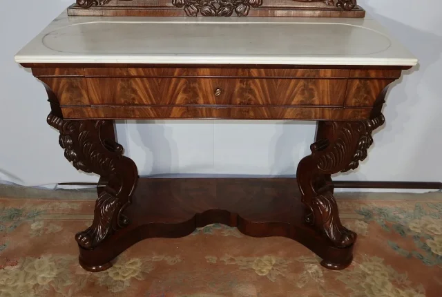 FRANSE RESTAURATIEPERIODE KAPTAFEL