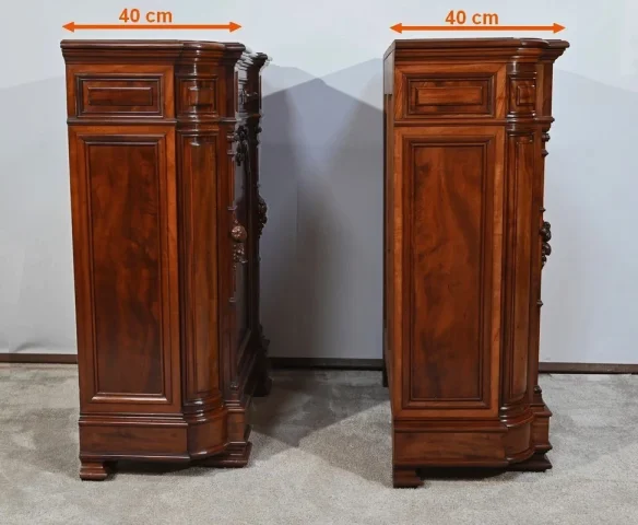 PAAR NAPOLEON III PERIODE KASTEN