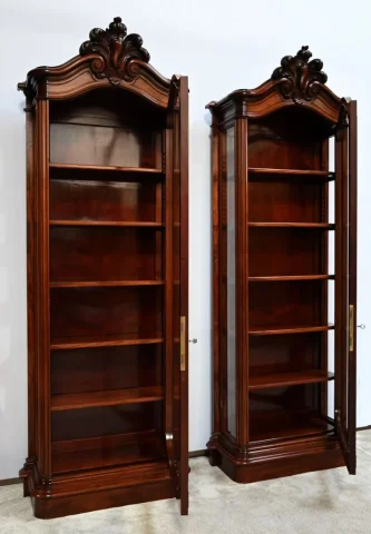 NAPOLEON III STYLE DISPLAY CABINETS