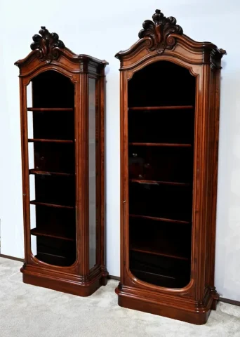 NAPOLEON III STYLE DISPLAY CABINETS