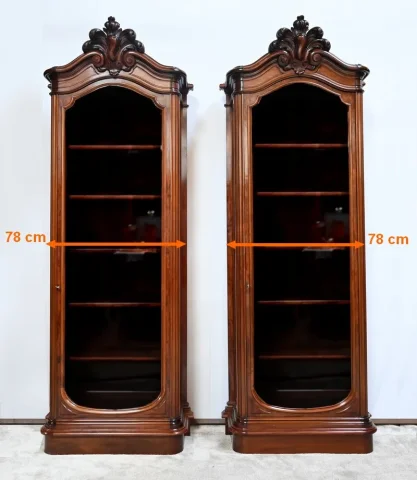 NAPOLEON III STYLE DISPLAY CABINETS
