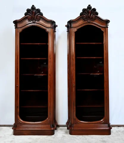 NAPOLEON III STYLE DISPLAY CABINETS