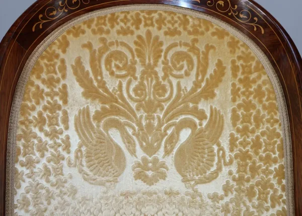 Suite de 4 Chaises en Palissandre, époque Charles X – Début XIXe
