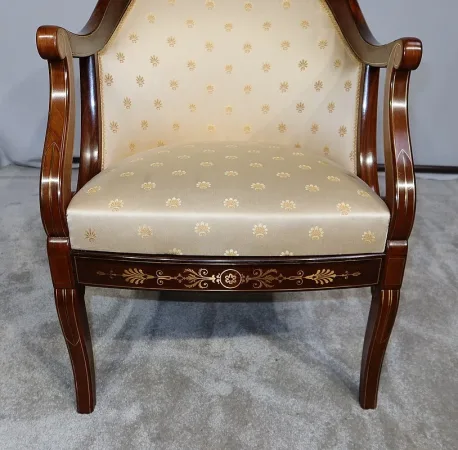 Paire de Bergères en Palissandre, époque Charles X – Début XIXe