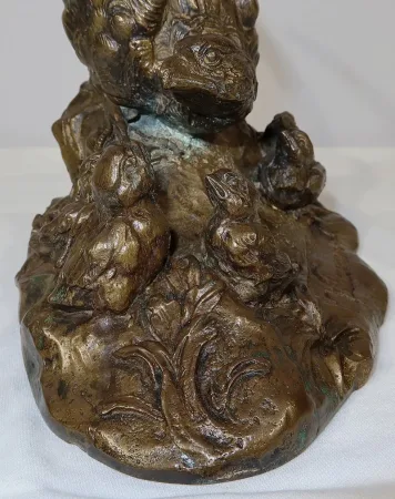 BRONZE PHEASANT signed VILAVAN