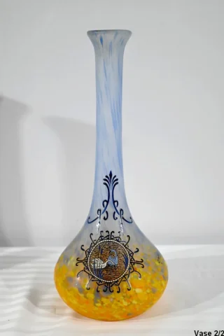 LEGRAS の署名入り花瓶のペア