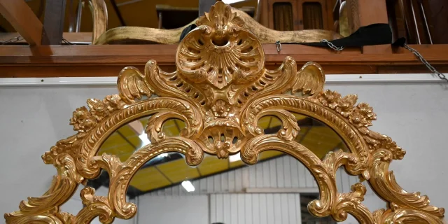 FRANSE REGENCY STIJL SPIEGEL