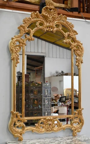 FRANSE REGENCY STIJL SPIEGEL