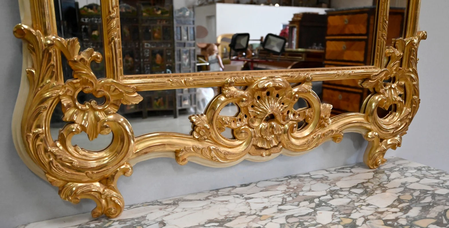 FRENCH REGENCY STYLE MIRROR