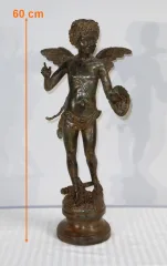 Amorino in bronzo