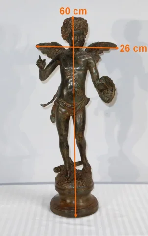 Important Bronze « Cupidon » – 1ère partie XIXe