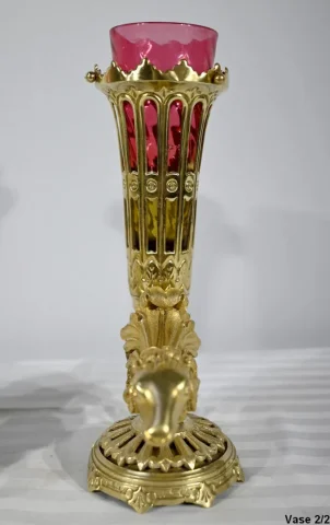 Paire de Vases Rythons en Bronze – 1ère partie XIXe