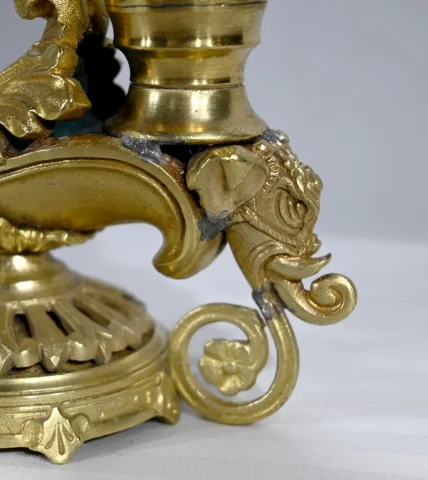 Paire de Vases Rythons en Bronze – 1ère partie XIXe