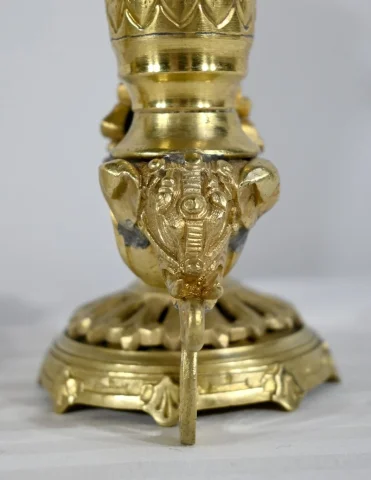 Paire de Vases Rythons en Bronze – 1ère partie XIXe