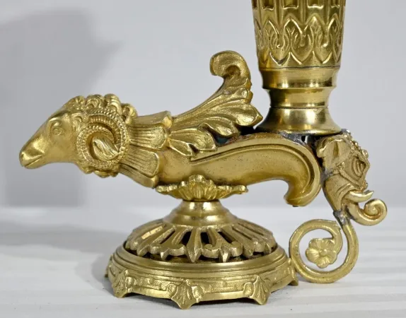 PAIR OF RYTHON VASES