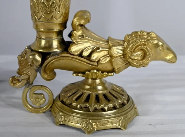 Paire de Vases Rythons en Bronze – 1ère partie XIXe