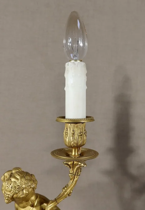 PAAR KANDELABER IM LOUIS XVI-STIL