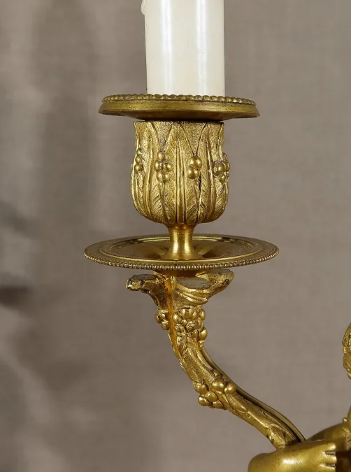 PAAR KANDELABER IM LOUIS XVI-STIL