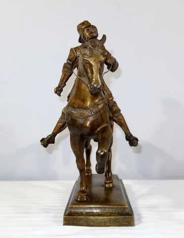 Bronze « Le Colleone » d’après Verrocchio – Fin XIXe