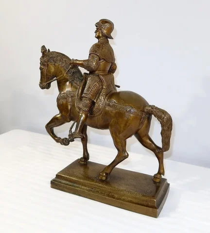 Bronze « Le Colleone » d’après Verrocchio – Fin XIXe