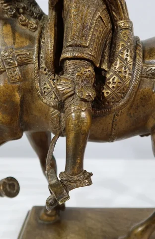 Bronze « Le Colleone » d’après Verrocchio – Fin XIXe