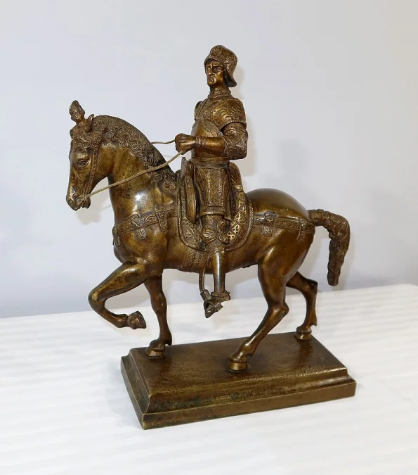 BRONZE BARTOLOMEO COLLEONE nach VERROCCHIO