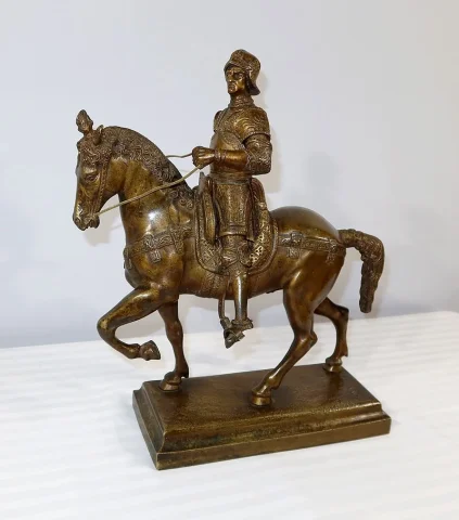 Bronze « Le Colleone » d’après Verrocchio – Fin XIXe