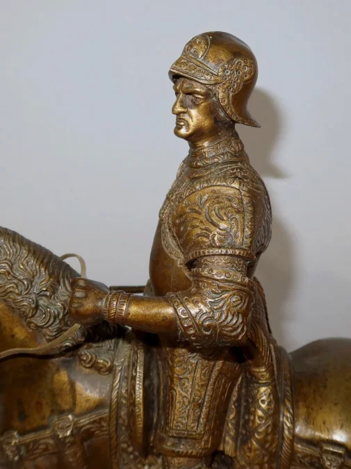 BRONZE BARTOLOMEO COLLEONE nach VERROCCHIO