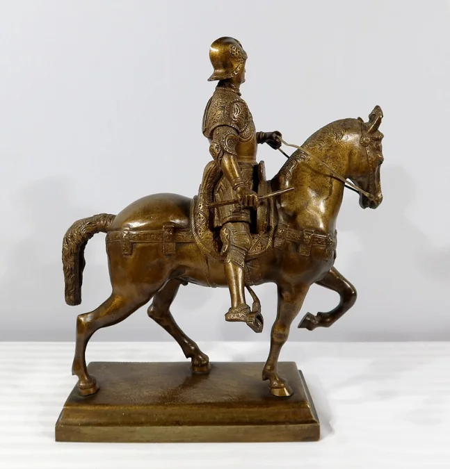 BRONZE BARTOLOMEO COLLEONE nach VERROCCHIO