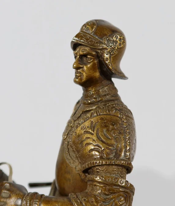 BRONZE BARTOLOMEO COLLEONE nach VERROCCHIO