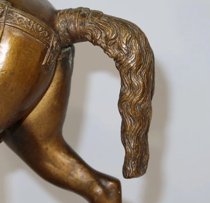 BRONZE BARTOLOMEO COLLEONE nach VERROCCHIO