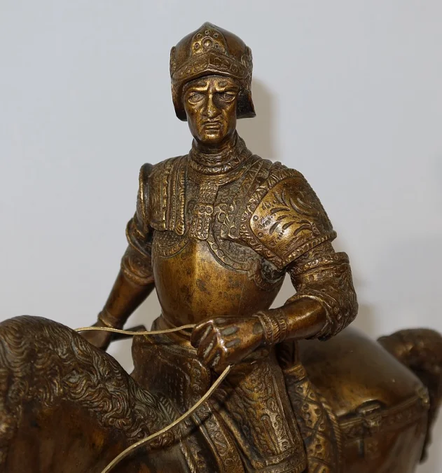 BRONZE BARTOLOMEO COLLEONE nach VERROCCHIO