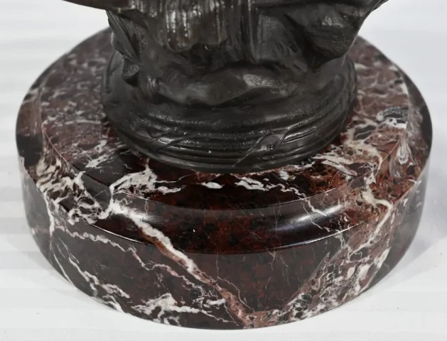 Bronze « Le Faucheur », signé E.Aizelin – 2ème partie du XIXe
