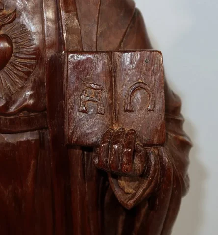 WOODEN STATUE OF CHRIST